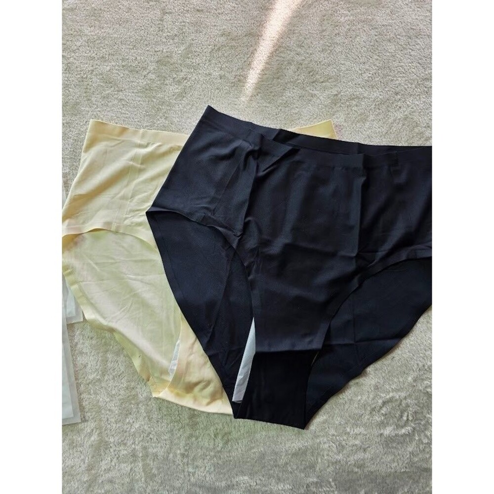 NEW Shapermint Essentials Black Seamless Stretch Mid Waist Brief Women's S-XL